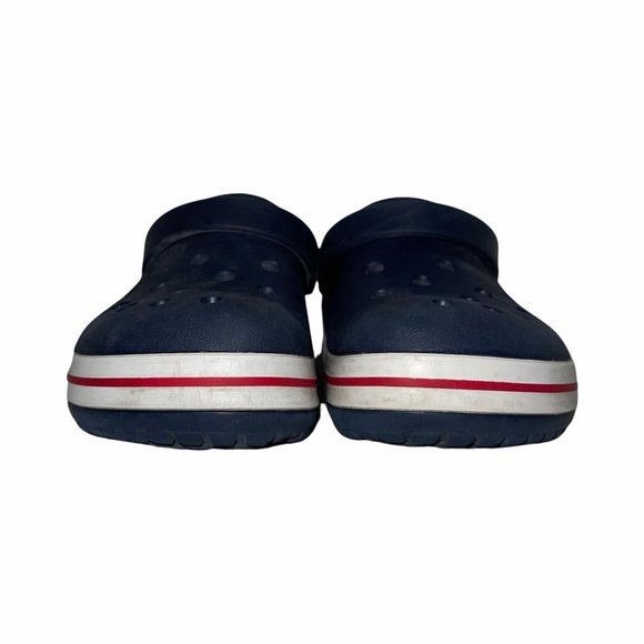 Crocs Jibbitz Navy Red Platform Clogs Unisex J 2 - Picture 2 of 10